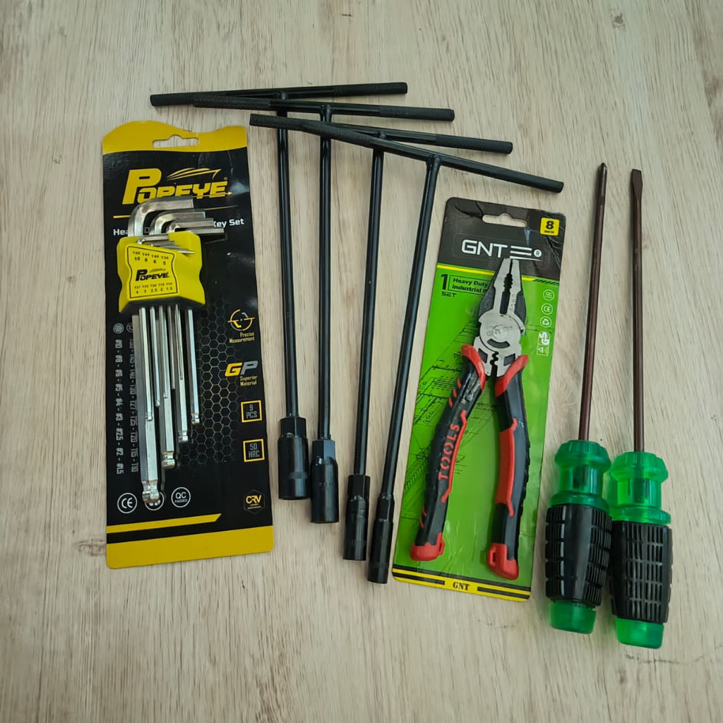PAKET Kunci Lengkap full set / Alat Bengkel Murah / Tools / Peralatan Bengkel