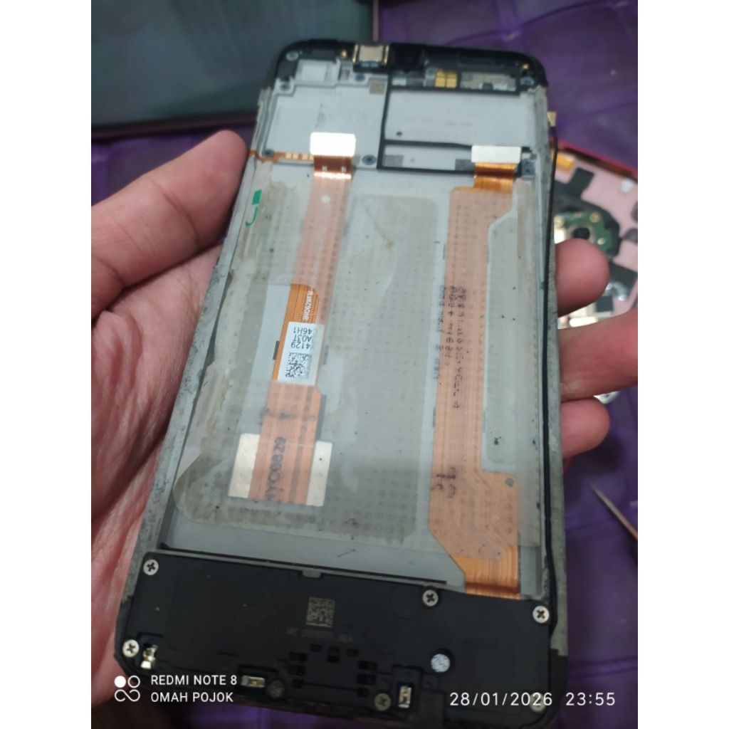 LCD 1SET +TC + FRAME + BACKDOOR VIVO Y91C MASIH MULUS