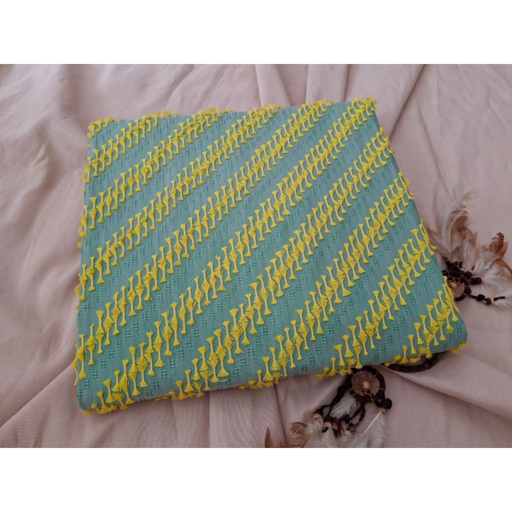 TENUN BULU PREMIUM/KAIN BULU/TENUN BULU/KAIN KEBAYA/TENUN JEPARA/KAIN COUPLE