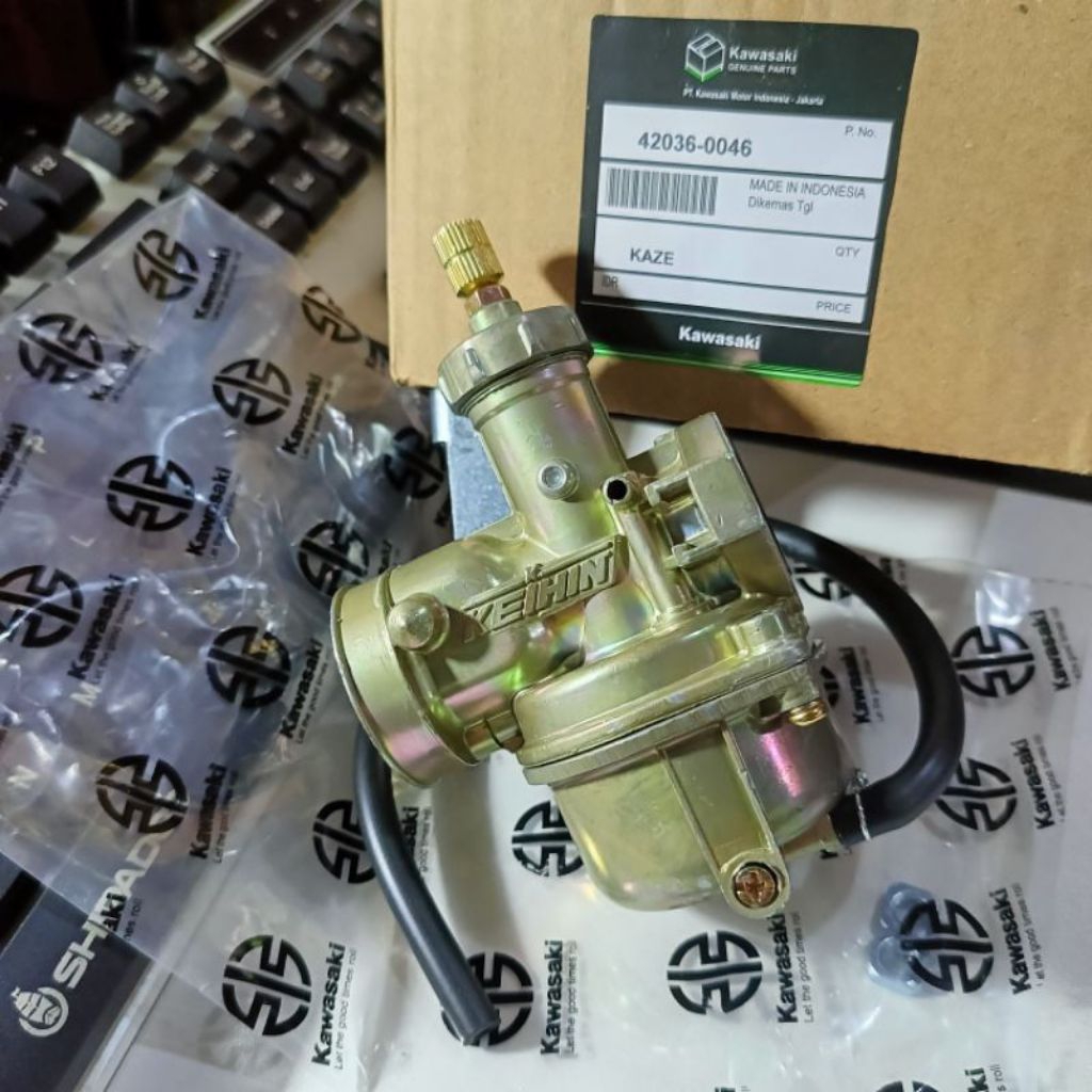 karburator carbulator Kaze r Kawasaki Kaze r Keihin blitz r ORI