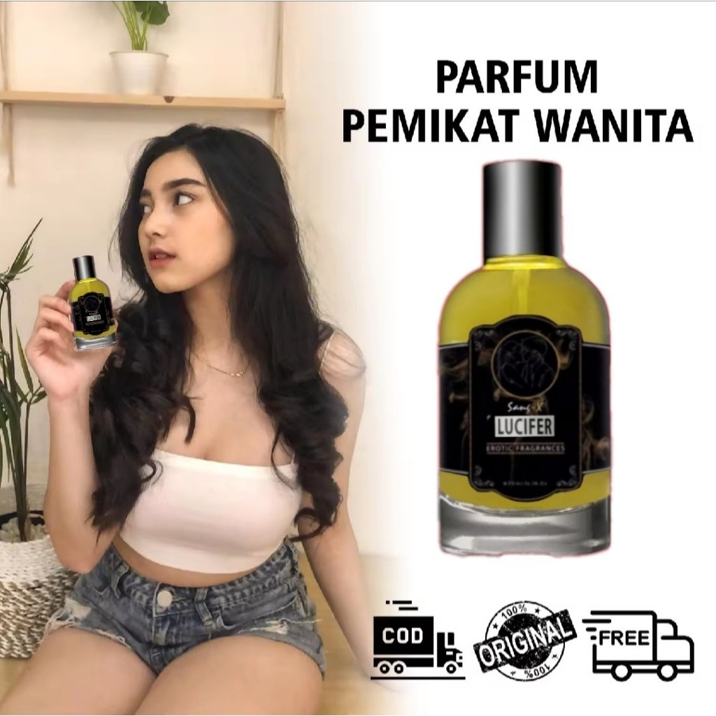 Parfum Original Pria Wangi Mewah Tahan Lama Parfum Viral Nomor 1 Parfum Pemikat Sang X Lucifer EDP O