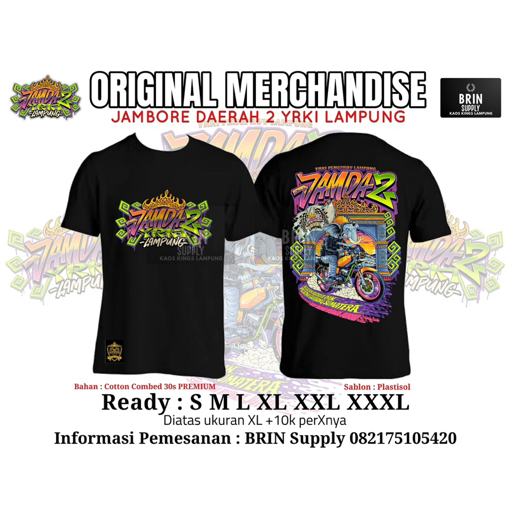 Kaos Jamda 2 YRKI Lampung
