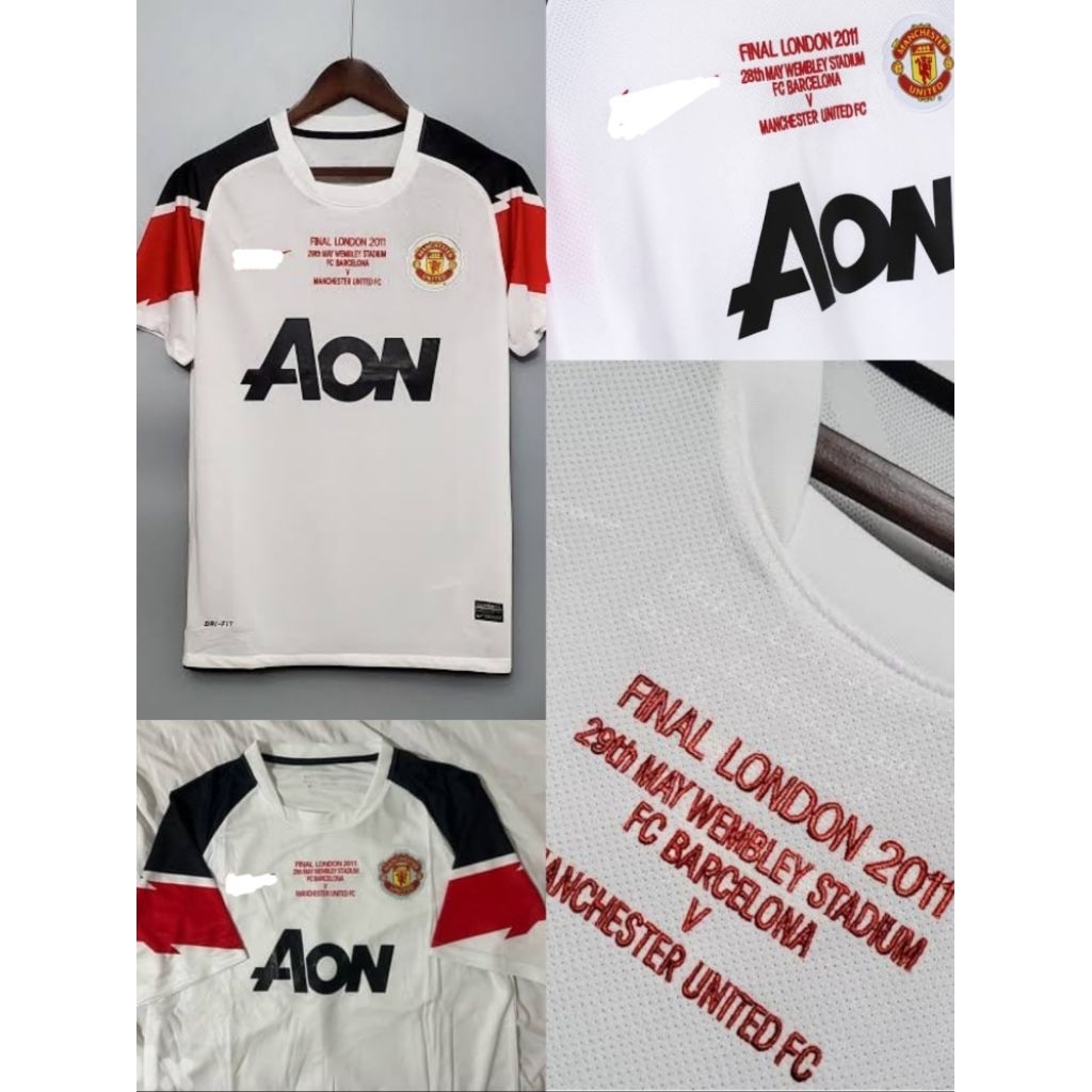 Jersey Manchester United final UCL 2011