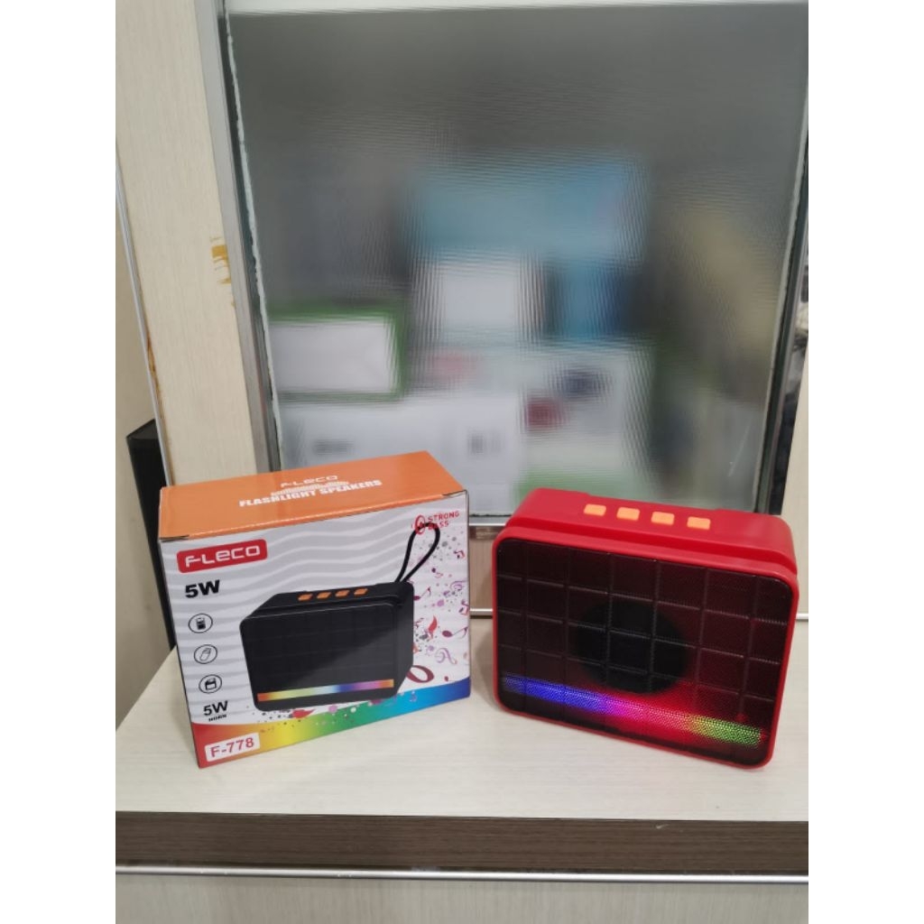 speaker Bluetooth nirkabel portabel Fleco F-778