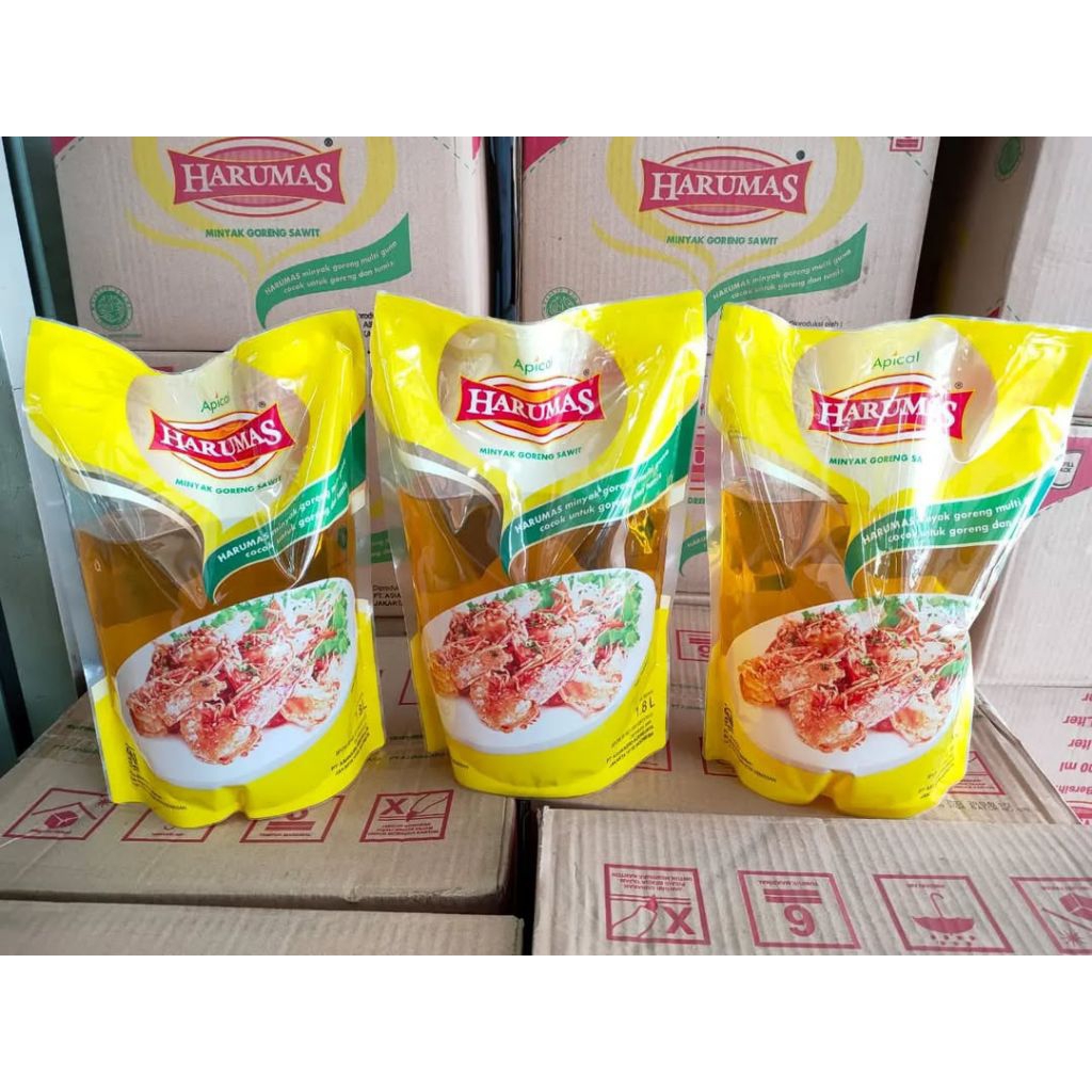 SBR | Minyak Goreng Harumas Pouch 2 Liter | Harumas Minyak Goreng Pouch 2 Liter