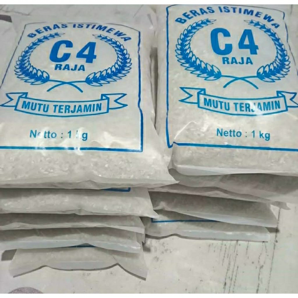 BERAS C4 KEMASAN 1KG