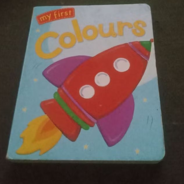 Buku Original Hardcover My First Colours - My First Book Of Colour