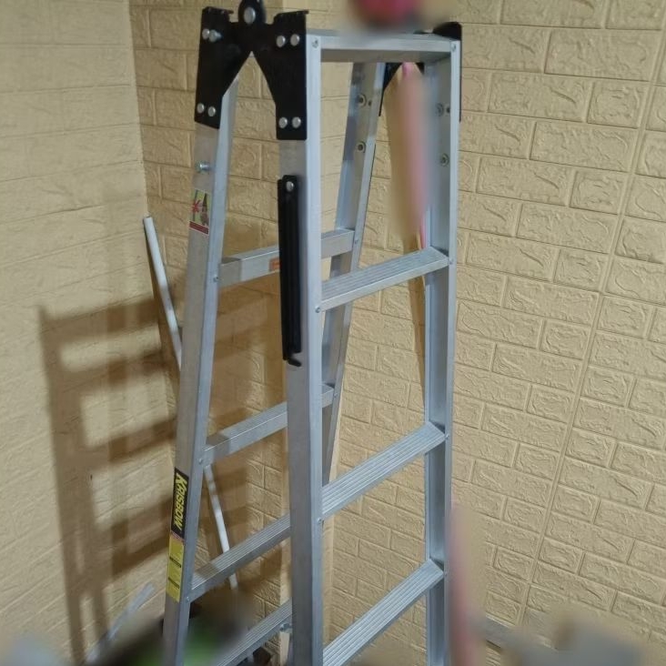 Tangga lipat krisbow 6 tingkat 2 meter