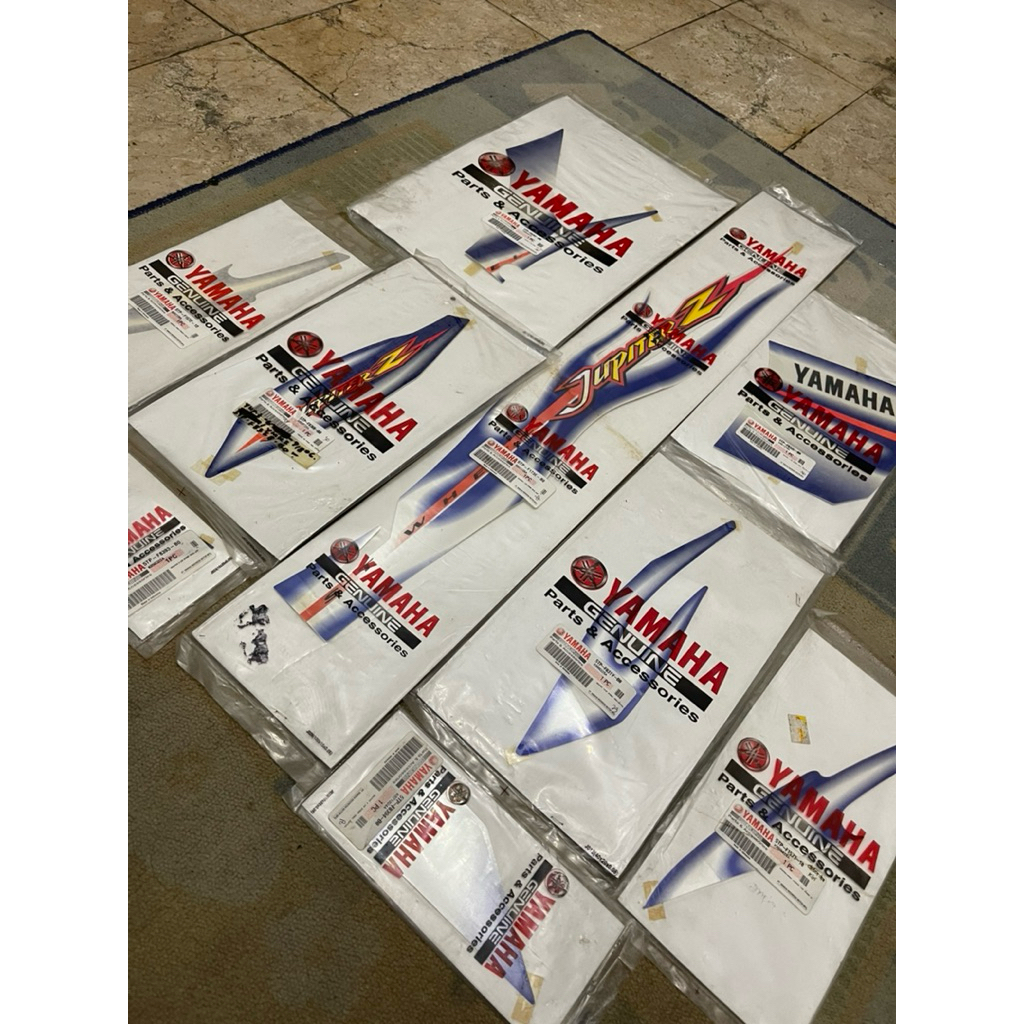 Graphic Striping Fullset Jupiter Z Castwheel 2005 2006 Biru Original