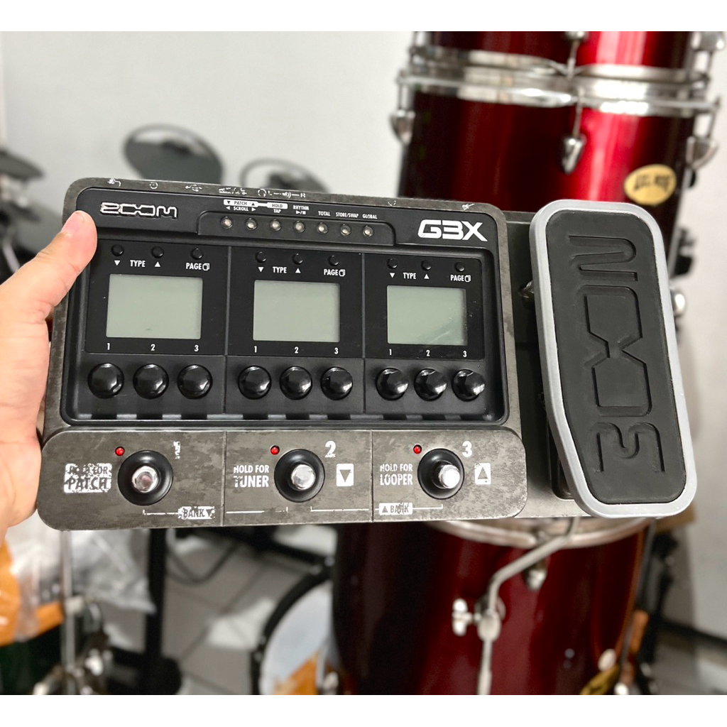 Efek gitar Zoom G3x murmerrr