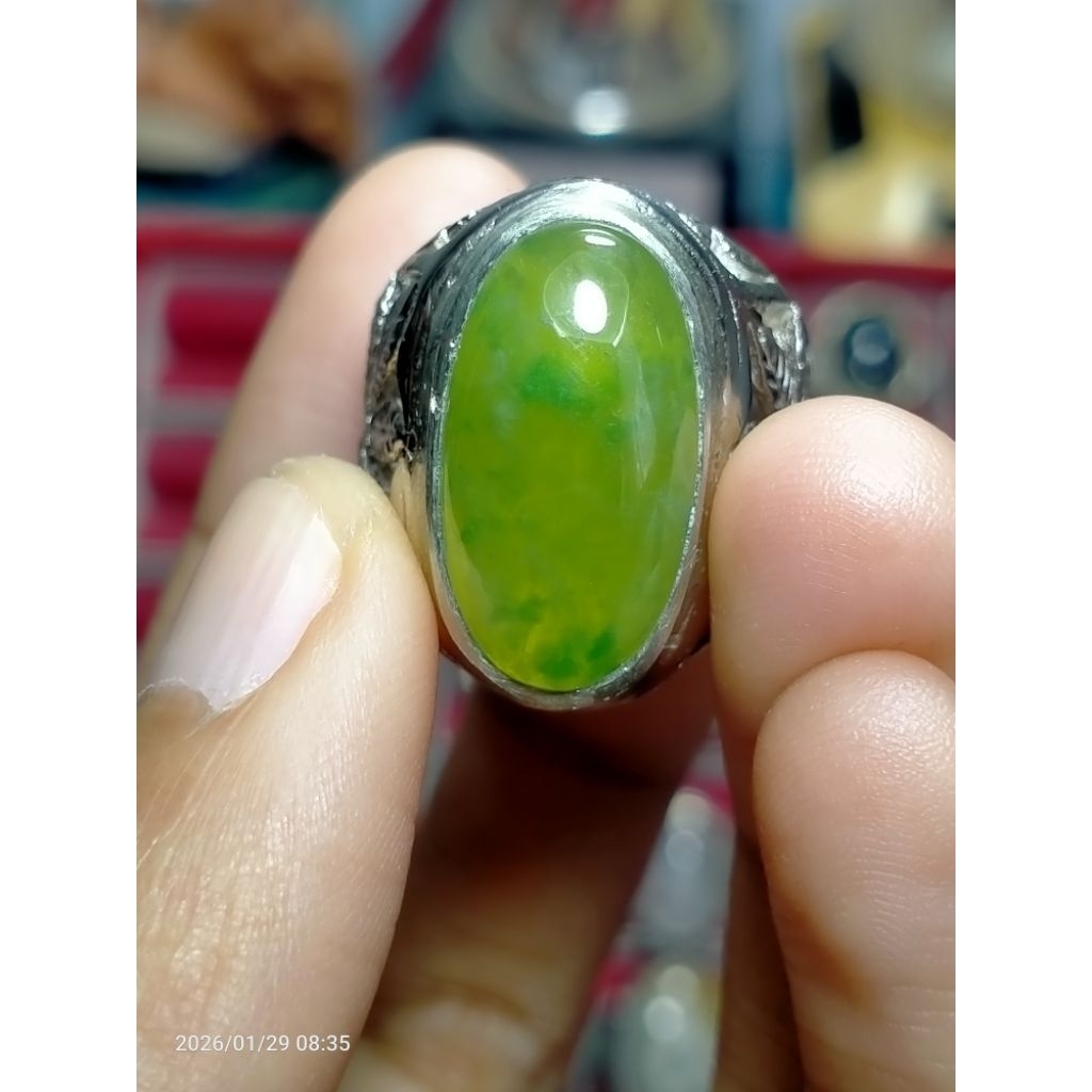 batu cincin lumut idocrase sungai dareh