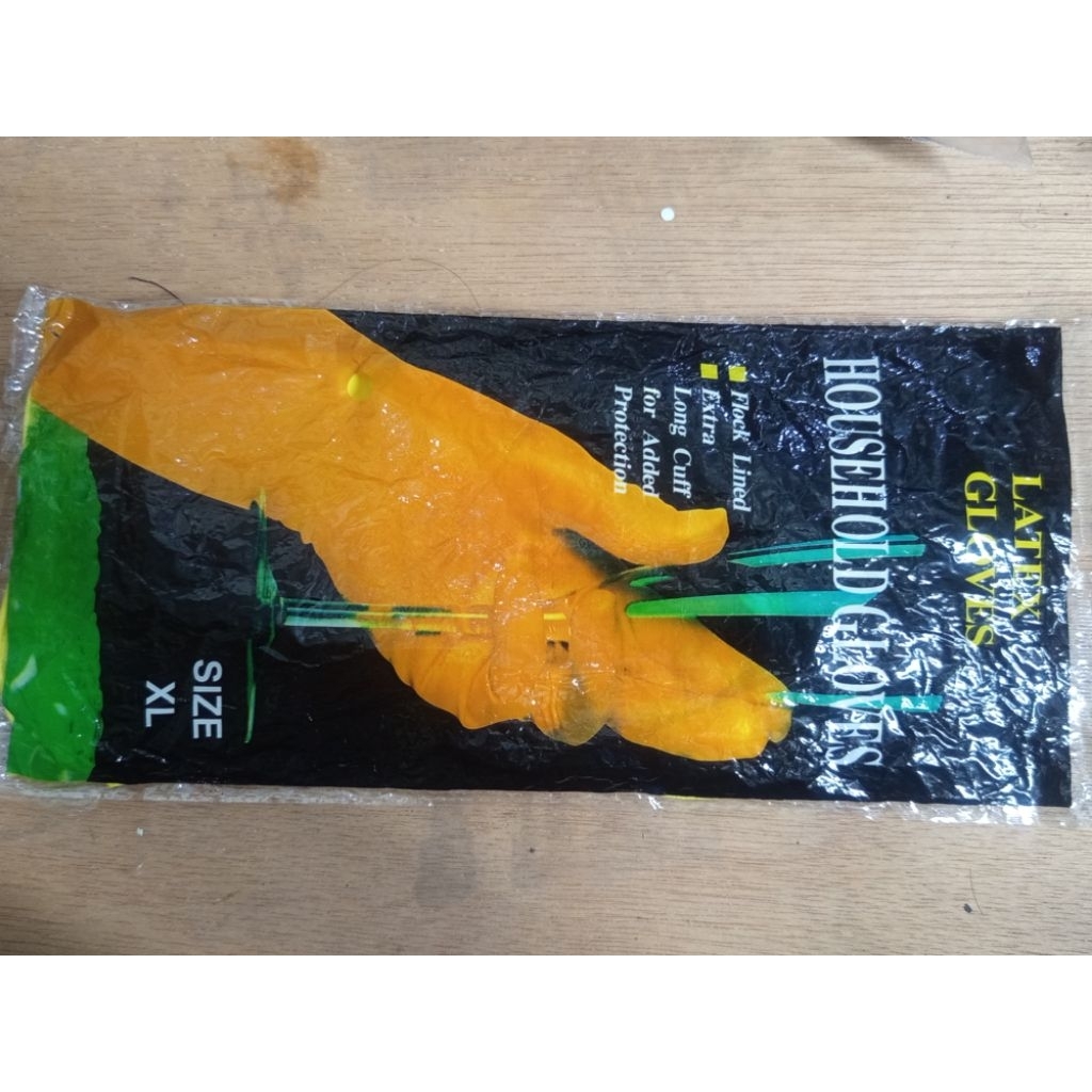 SARUNG TANGAN KARET LATEX SIZE XL