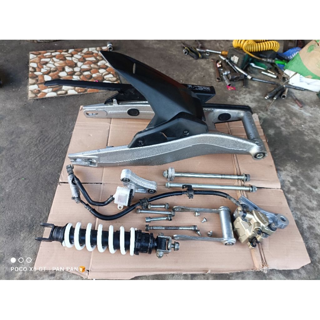 arm set monoshok swing arm cbr 250 rr original copotan