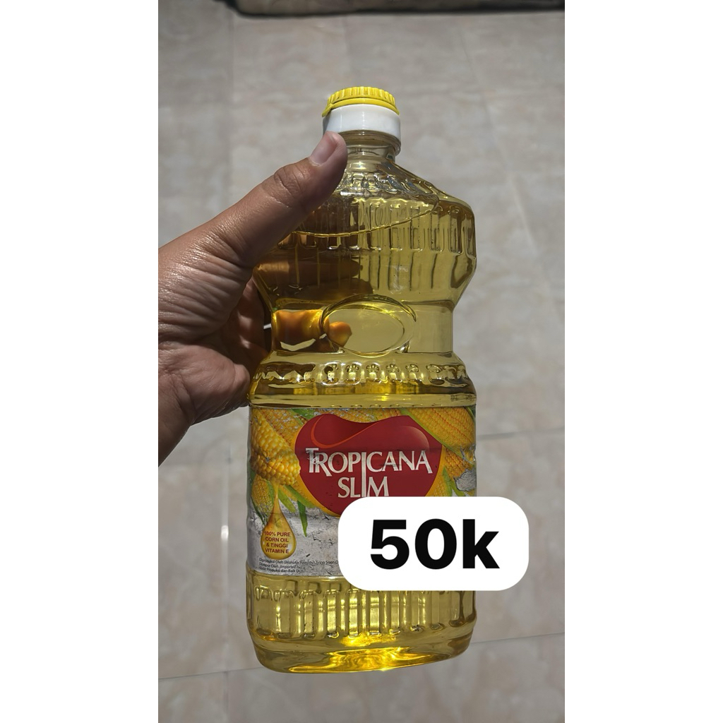 Minyak Kanola Tropicana Slim 946ml - Rendah Lemak Jenuh, Omega 3, Aroma Mirip Zaitun