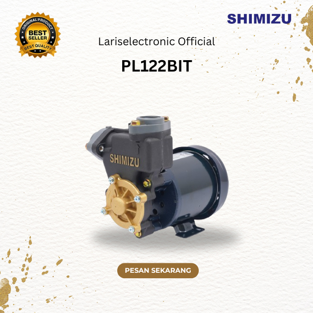 SHIMIZU POMPA AIR PL122BIT AUTOMATIC PUMP/PL122BIT/PL122 BIT/PL 122BIT/ORIGINAL SHIMIZU GARANSIRESMI