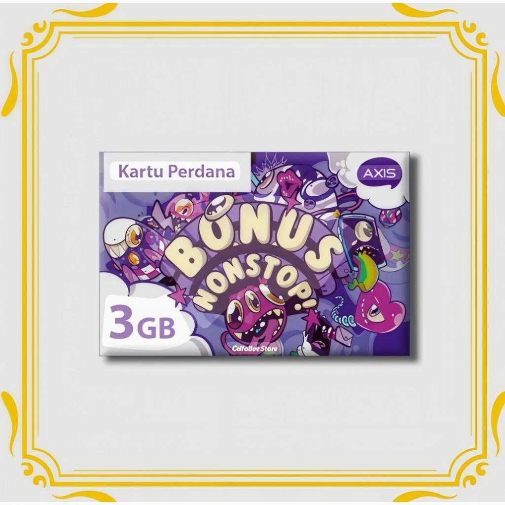 KARTU PERDANA AXIS 3GB
