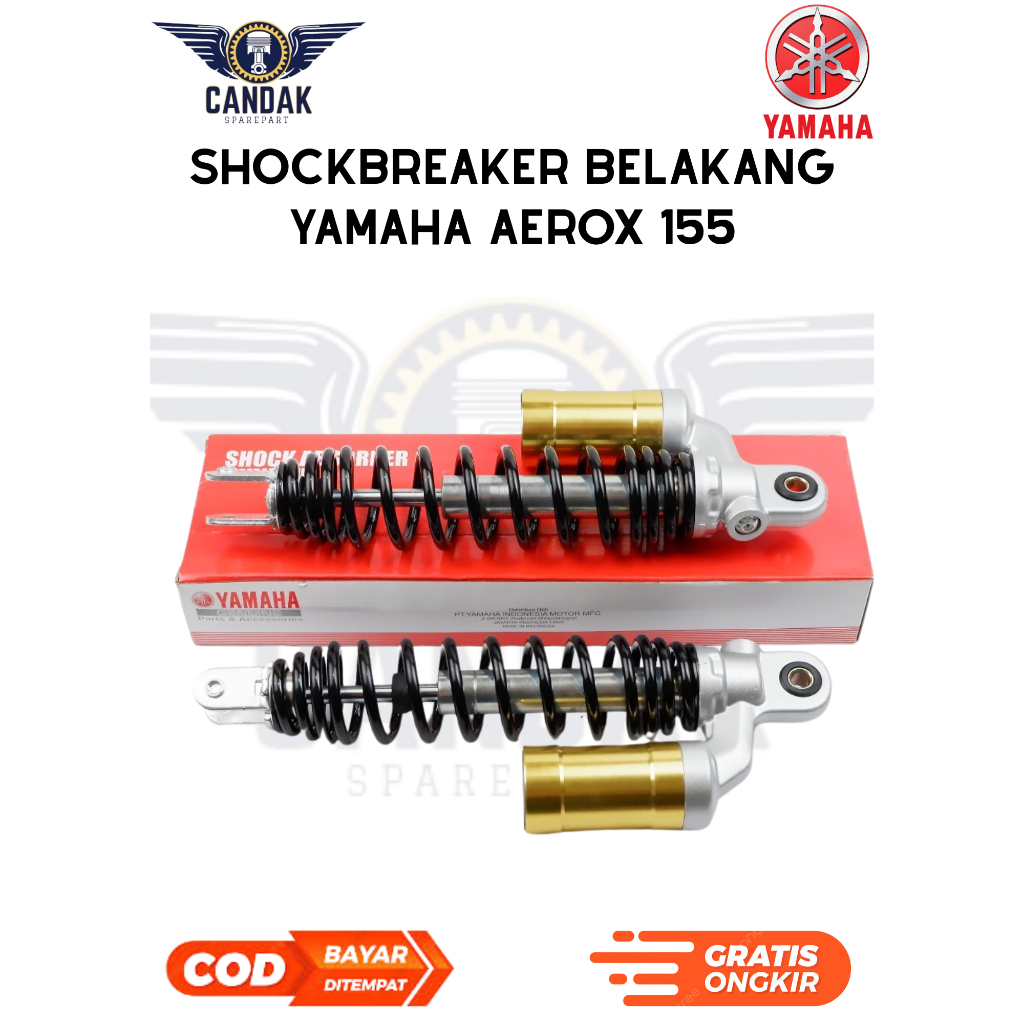 ShockBreaker Belakang Yamaha Aerox 155 Ori / Shock Belakang B65 Motor AEROX 155 - B65-F2210-00
