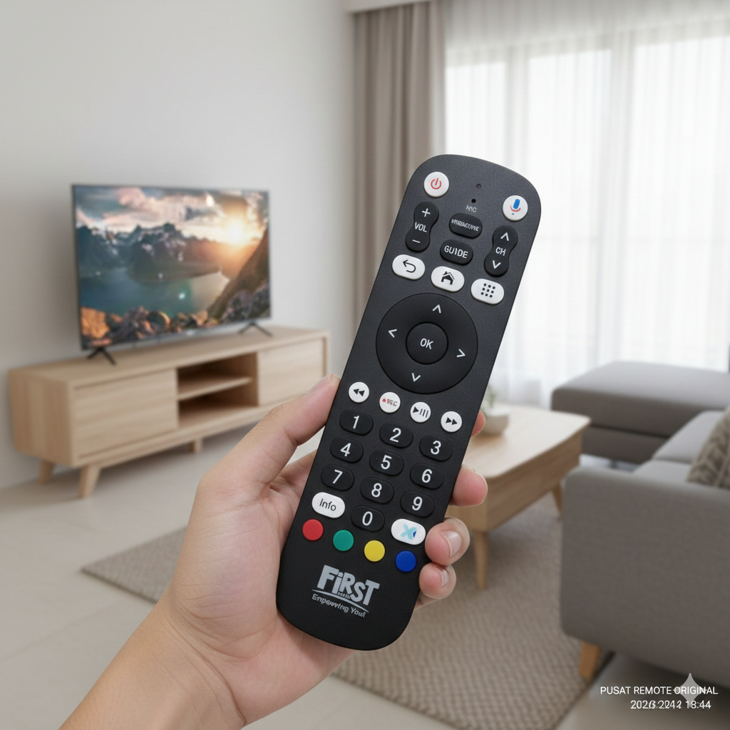 REMOTE REMOT RECEIVER PARABOLA FIRST MEDIA X-1 PRIME ORIGINAL