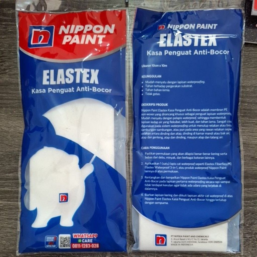 Serat Kain Kasa Fiber Anti Bocor Nippon Paint