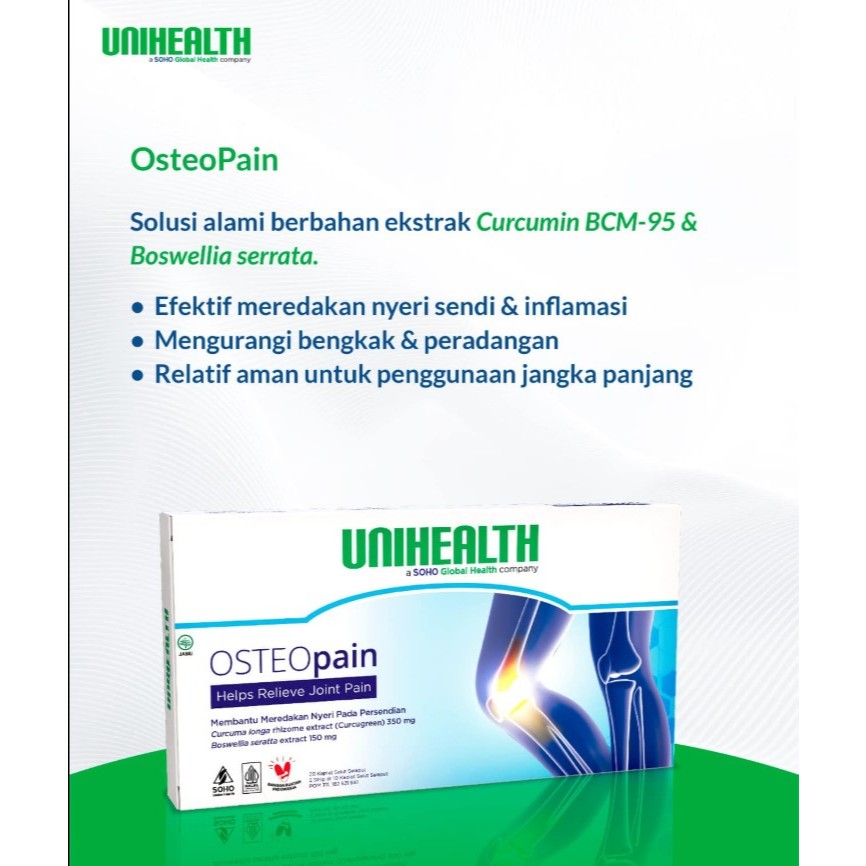 Osteopain Unihealth Redakan Sakit Tulang Dan Sendi