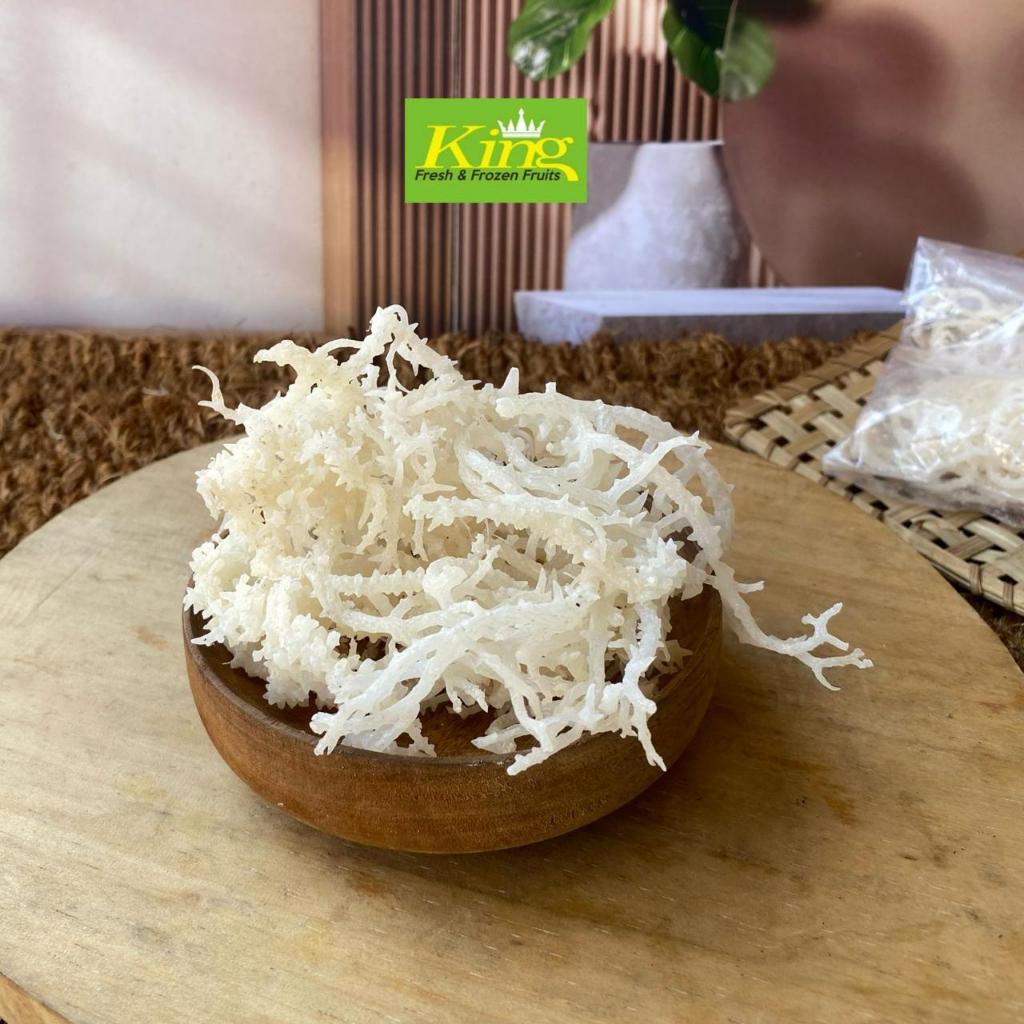 Rumput laut putih, rumput laut kering putih, rumput laut kering