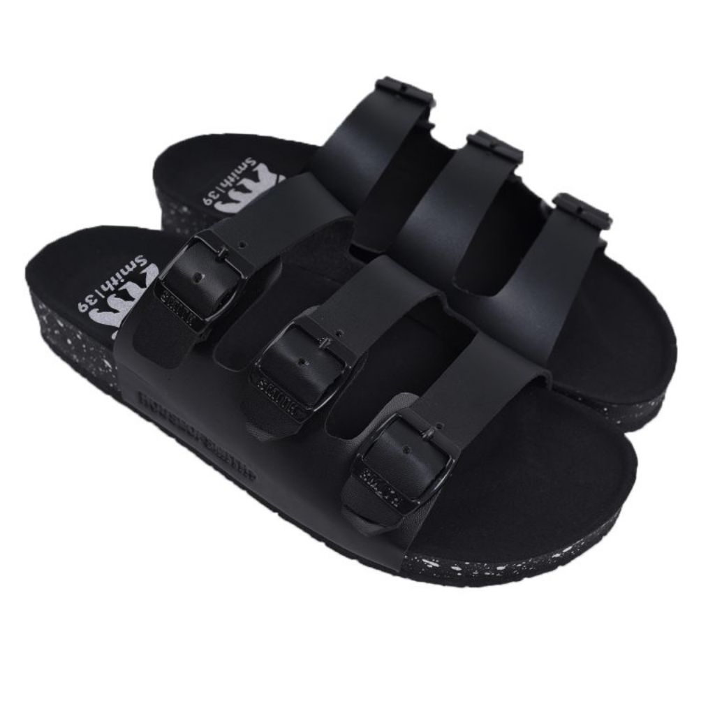 House of Smith Sendal Slide Pria – Santrik Black
