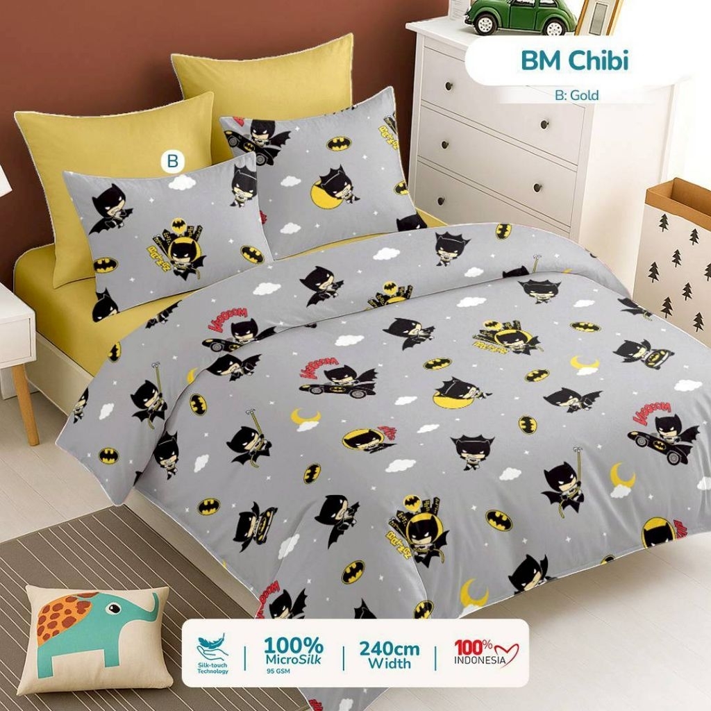 Bedcover set sprei batman bedcover set 90x200 bedcover set 100x200 bedcover set 120x200 bedcover set