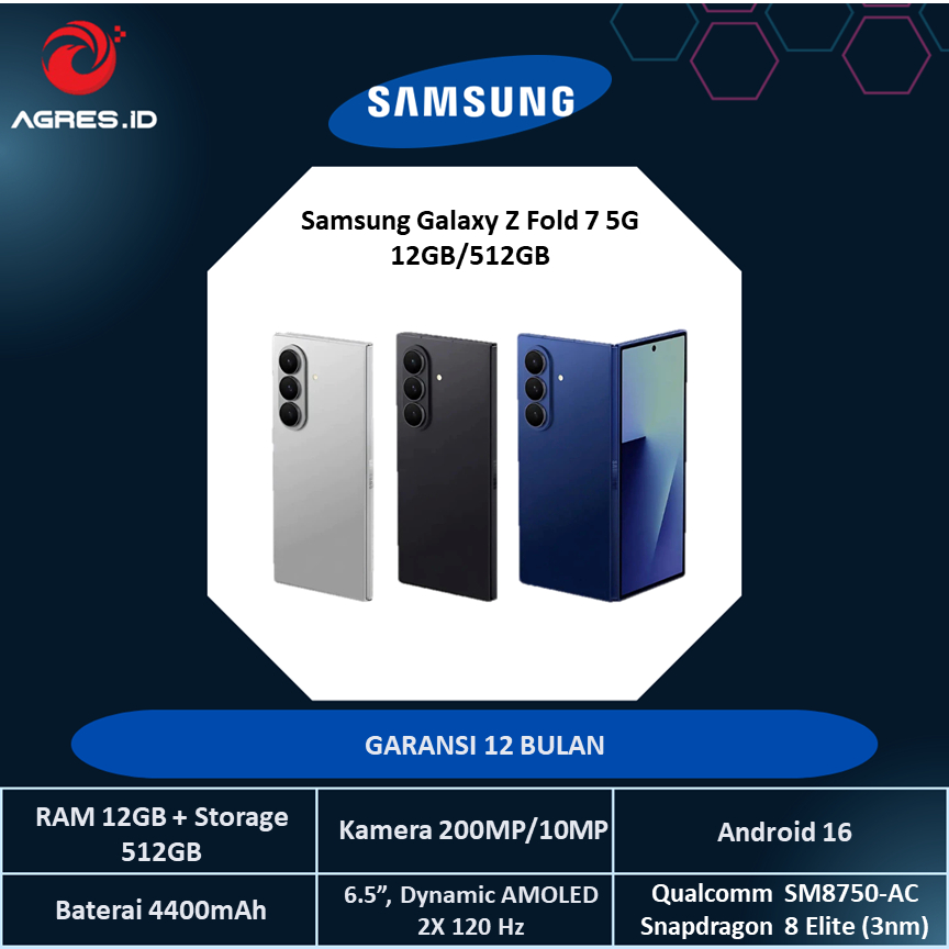 Samsung Galaxy Z Fold 7 5G 12GB/512GB