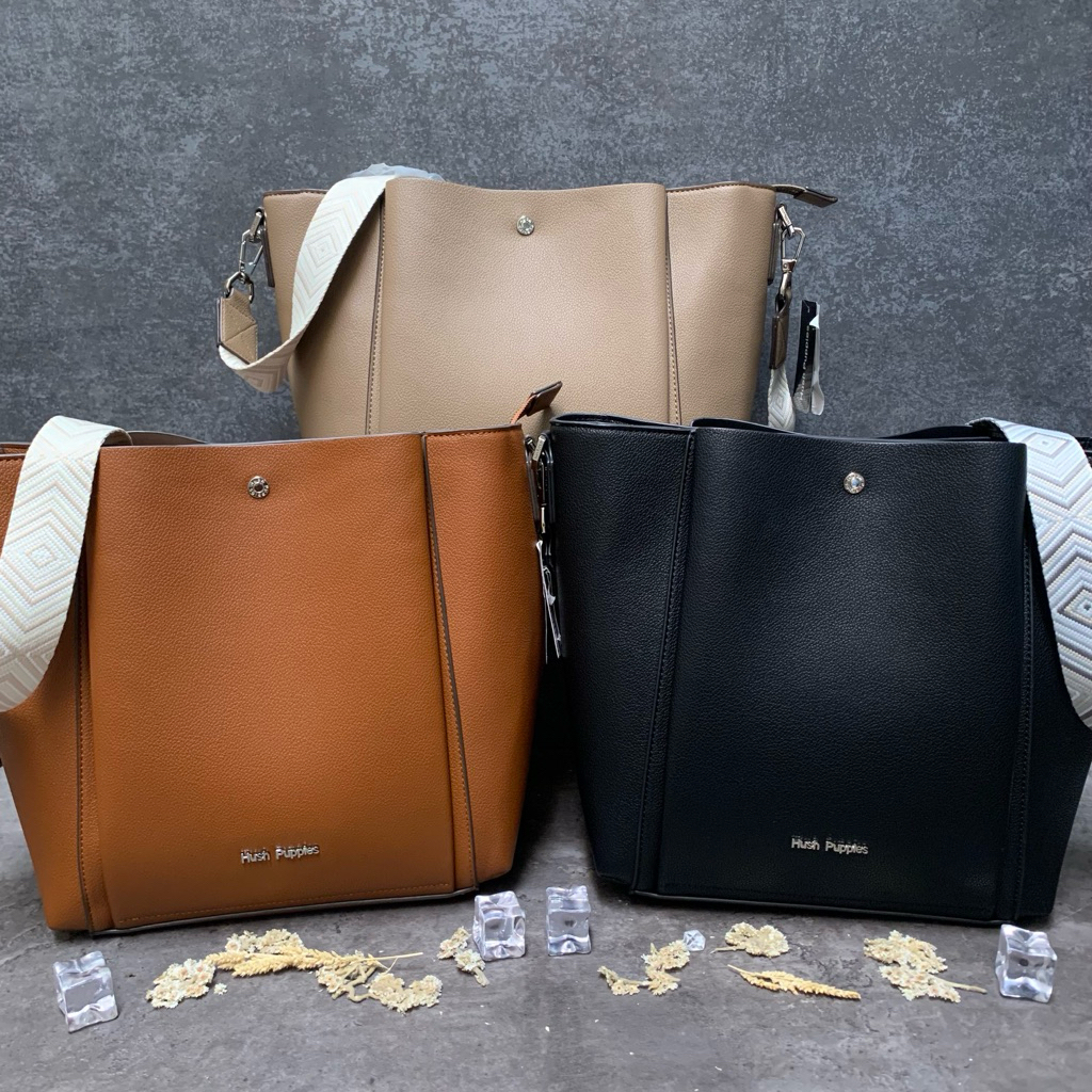 READY ORIGINAL HUSH PUPPIES FRANCES II SATCHEL, KIM SALE TAS SLING SELEMPANG WANITA