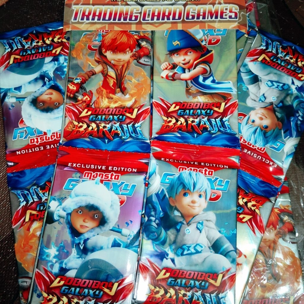 kartu boboiboy GL / kartu trading / kartu mainan viral