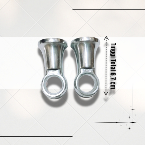 Peninggi Shock Belakang Bebek Anting Shock Bebek Satu Set Tinggi 6.7 cm
