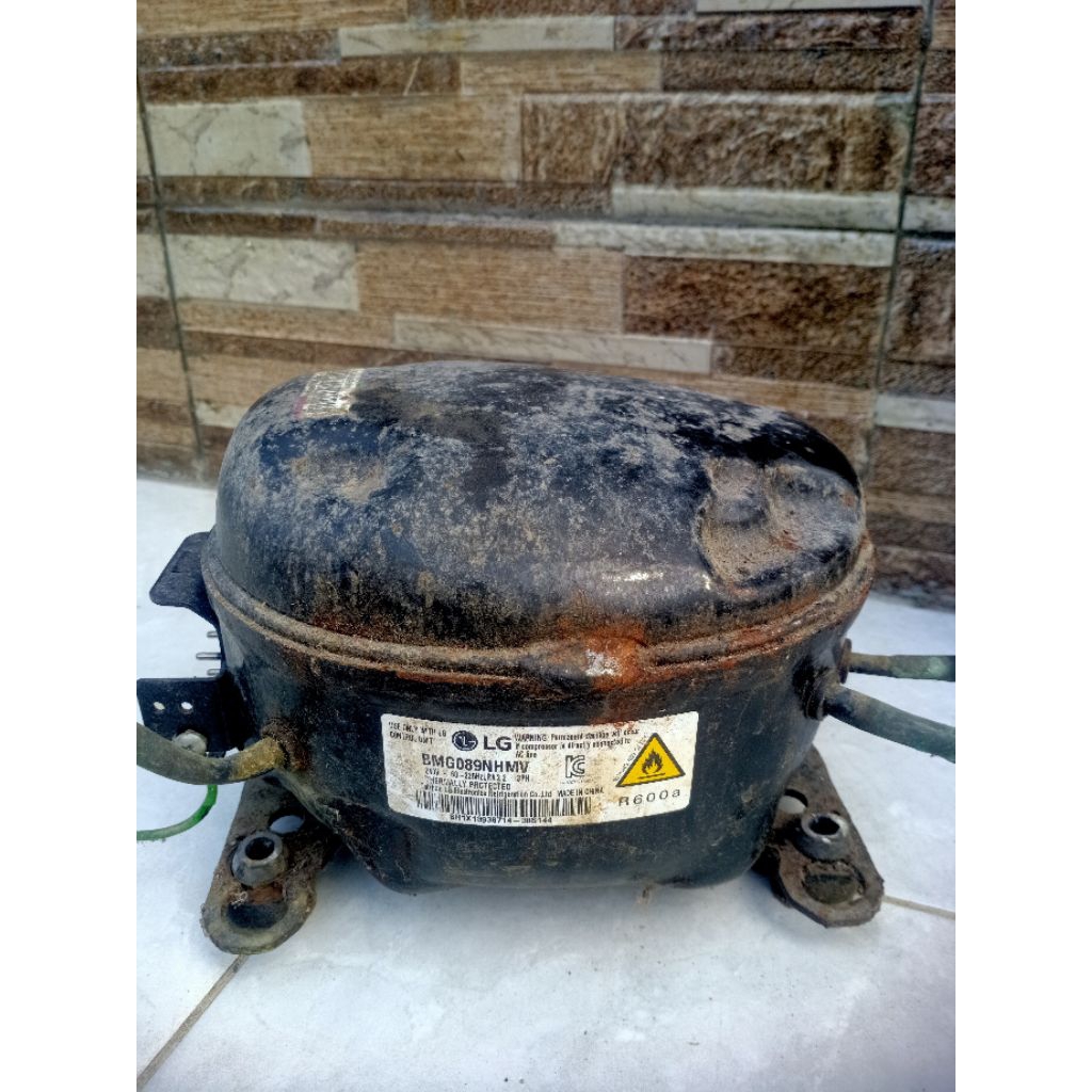 mesin kulkas inverter freezer LG