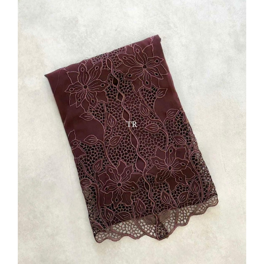 DAHLIA- kain kebaya bordir bahan kebaya bali