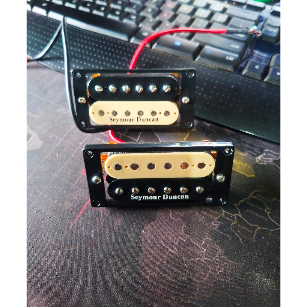 Stiker pickup gitar seymour duncan - Dimarzio - EMG isi 2