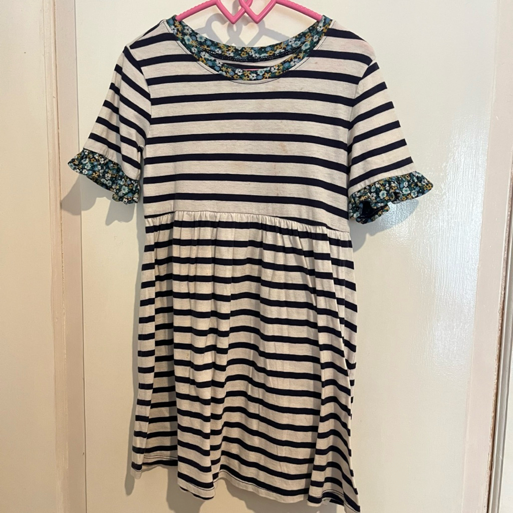 [PRELOVED] OLD NAVY Stripes Dress Girl Kids Baju Anak Perempuan