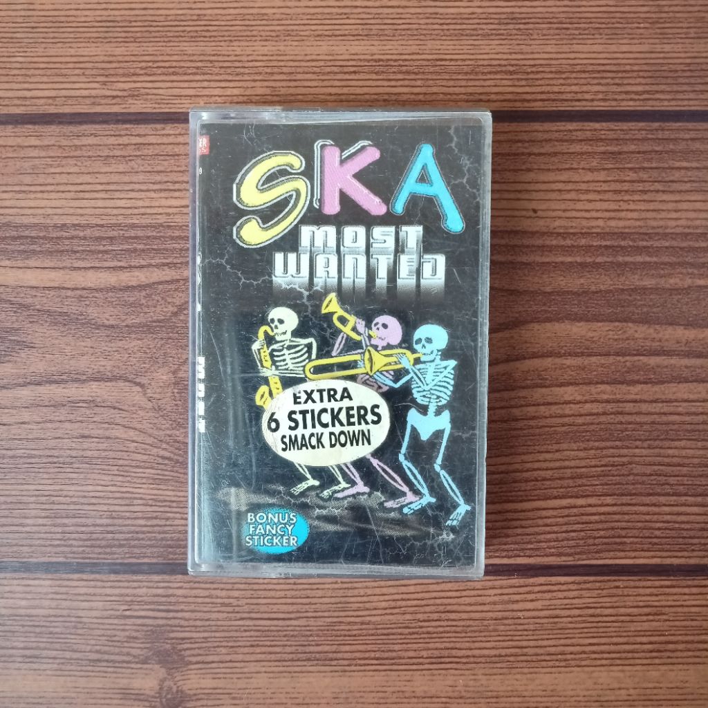 Kaset SKA MOST WANTED Kemuri,  The mighty bostones etc