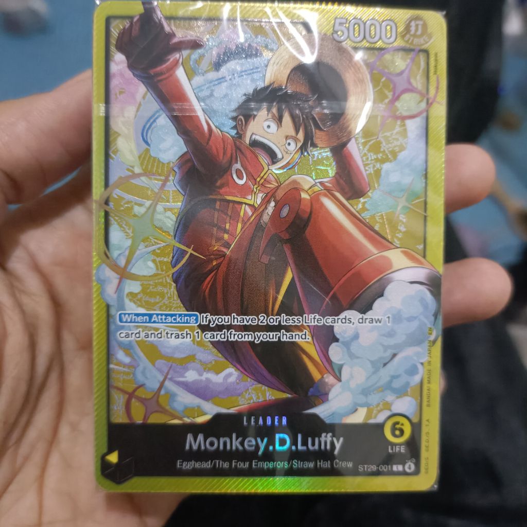One Piece TCG ST-29 ENGLISH / JAPAN Starter Deck ST29 Egghead (Without Promo Pack) Tanpa Kartu Promo