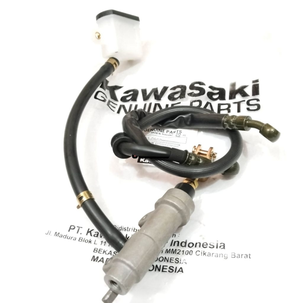 MASTER REM SET BELAKANG + SELANG REM BELAKANG KLX 150 D-TRACKER