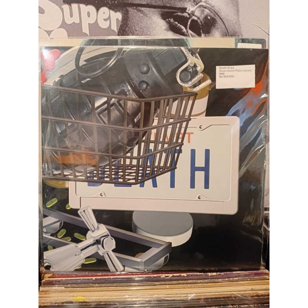 Vinyl Album Death Grips – Government Plates