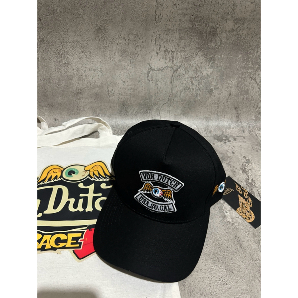 Topi vondutch black new original
