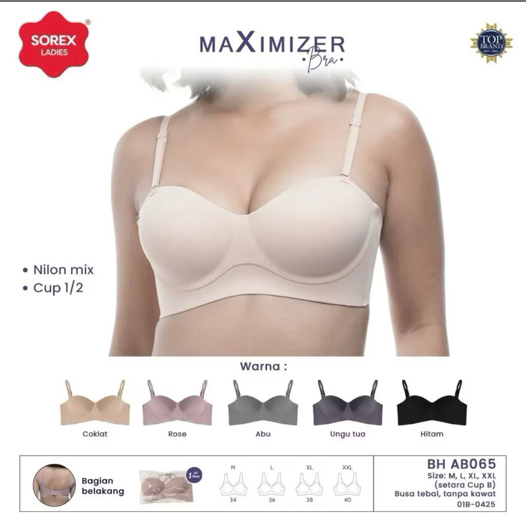 Bra busa tebal tanpa kawat dari Sorex