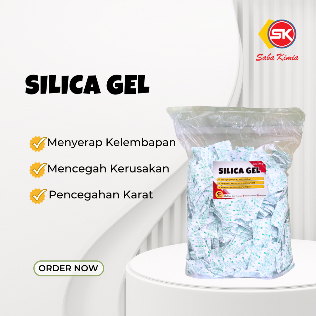 Silica Gel - Silica Gel White / Penyerap Kelembaban / Silica Gel Kamera