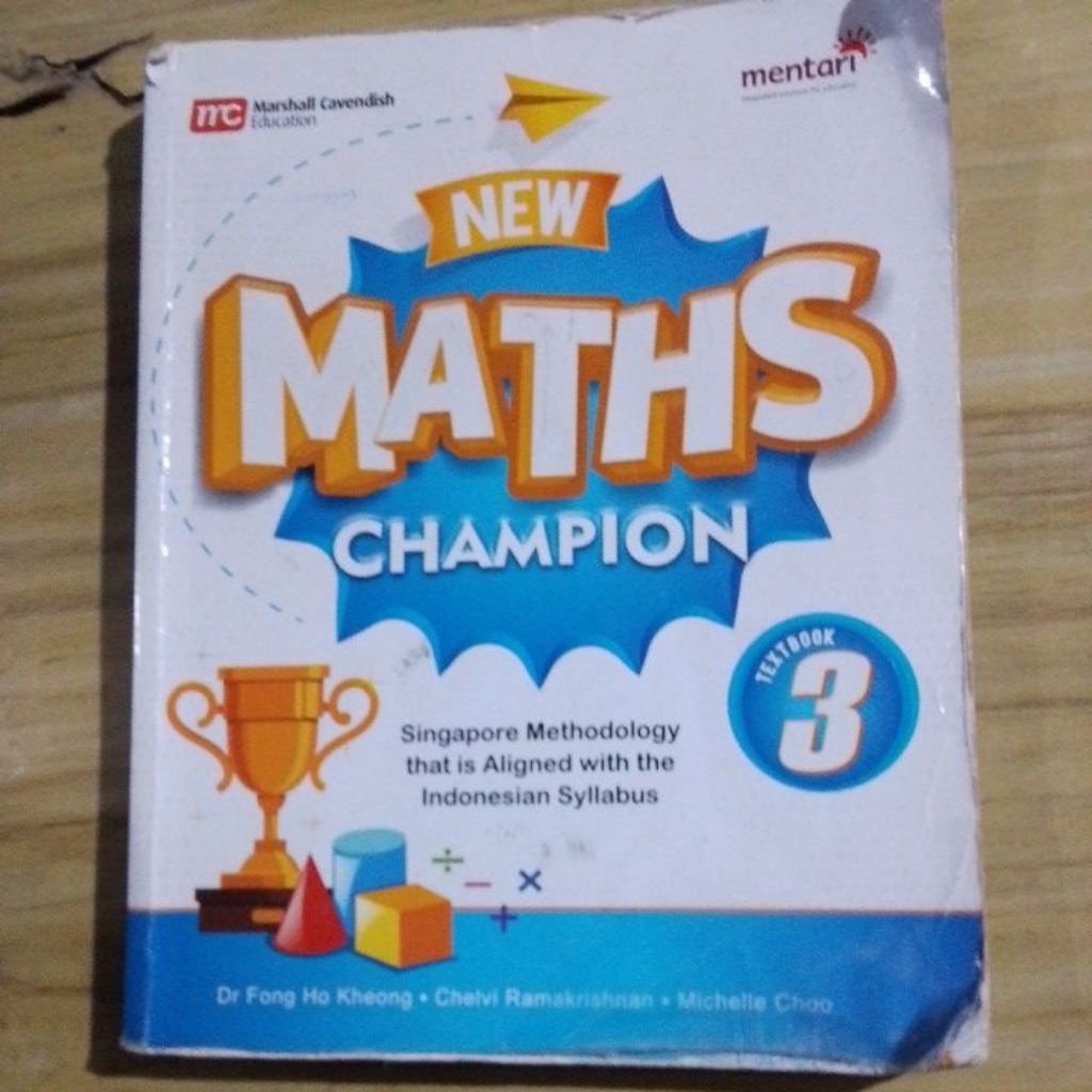 NEW MATHS CHAMPION 3 TEXTBOOK