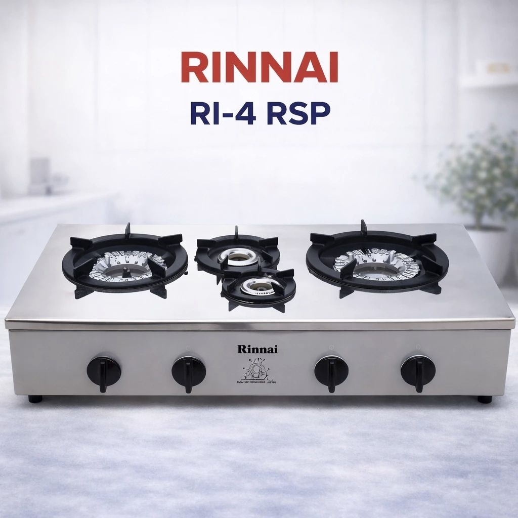 Rinnai Kompor Tanam RI-4-RSP 4 Tungku
