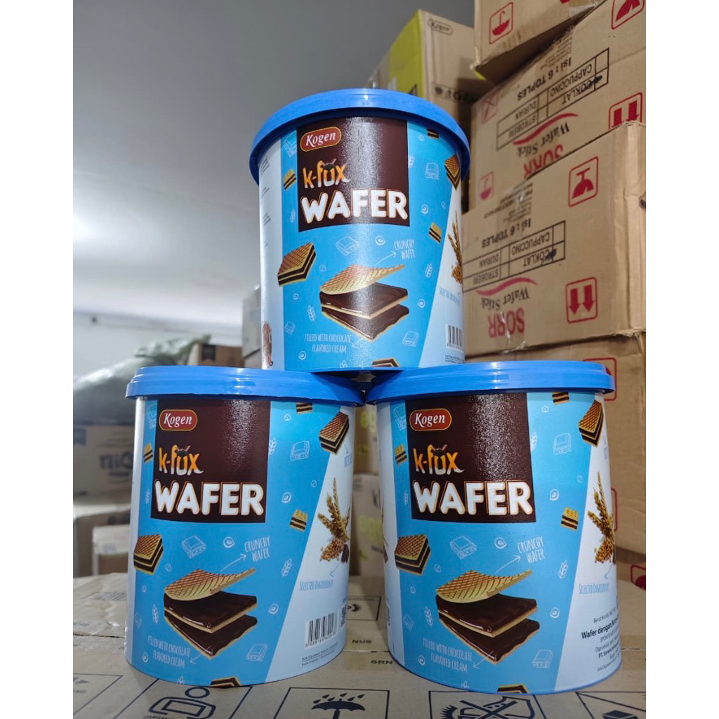 Kogen K-Fox Wafer 300gr rasa coklat harga promo bisa COD