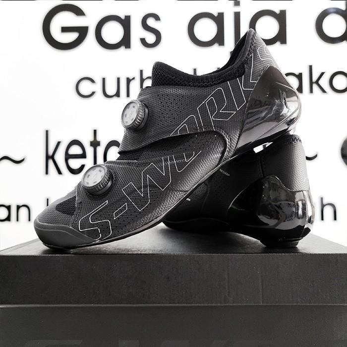 Sepatu Cleat Sepeda S-Works Ares Road Cycling Shoes - Black