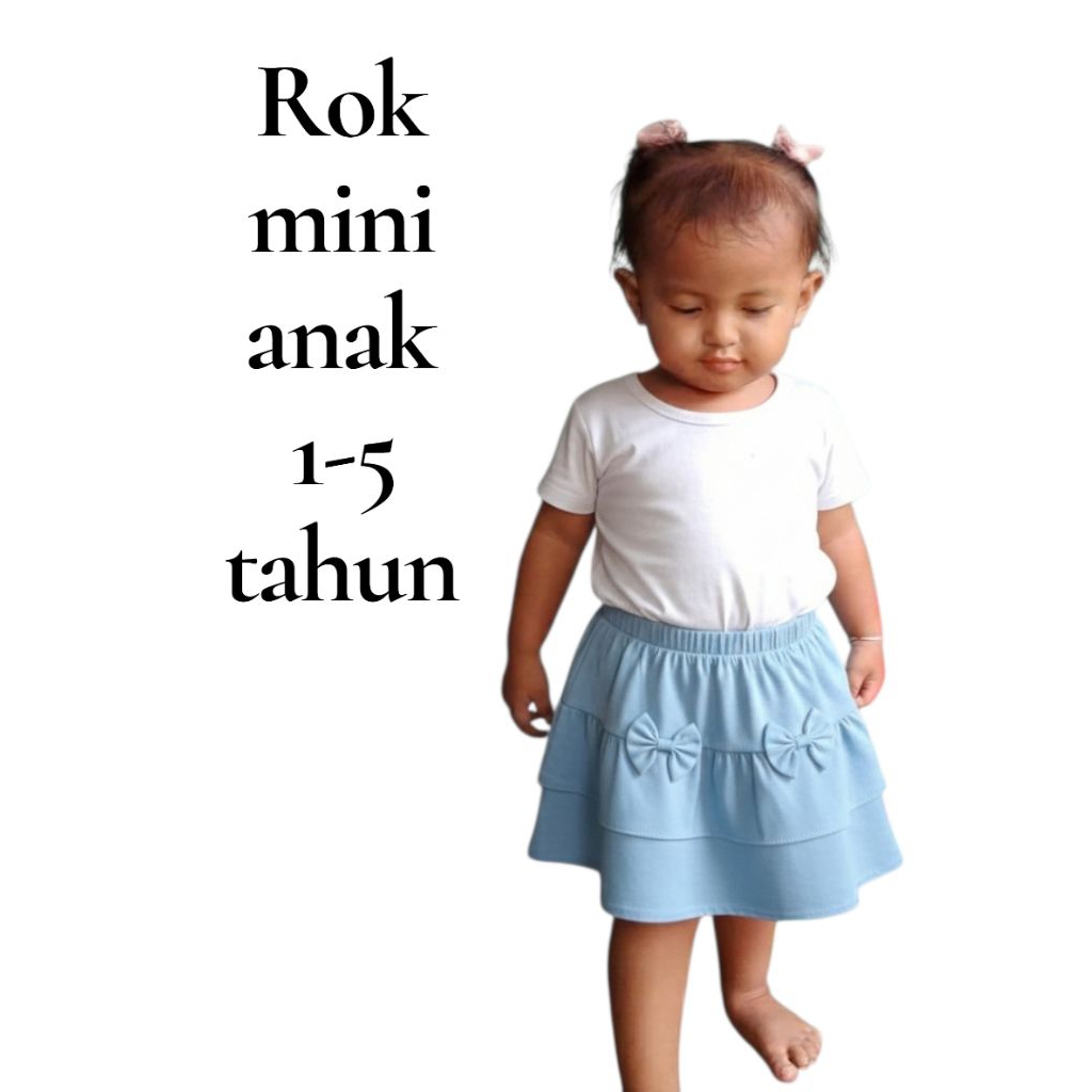 rok pendek anak perempuan korean style