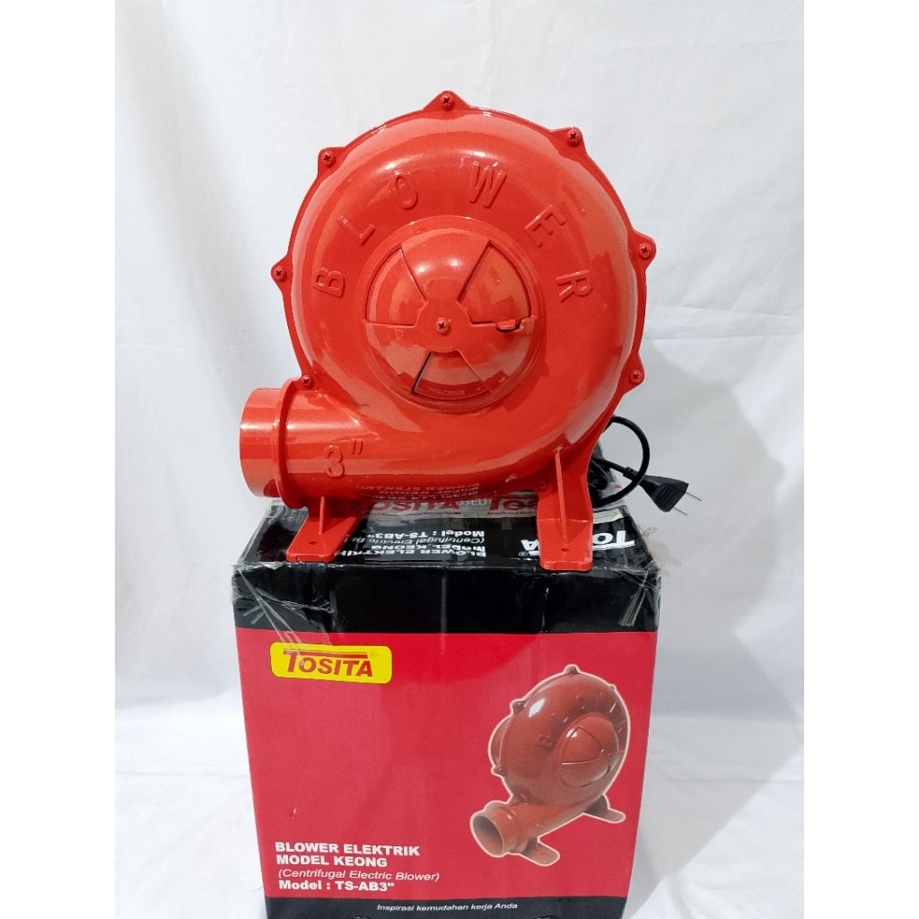 Blower Keong 3 Inch TOSITA Original - Mesin Tiup Udara Super Kencang & Bandel