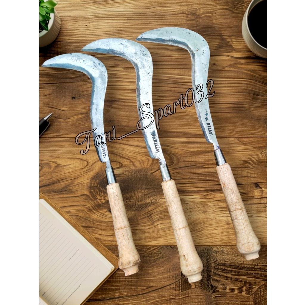 Ndoret Sabit Panjang  Penebas Rumput Liar 55 cm