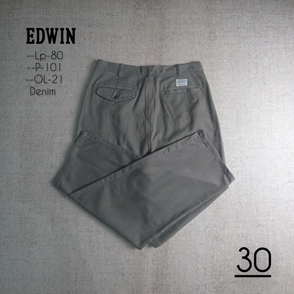 CELANA JEANS EDWIN ORIGINAL SIZE 30 abu